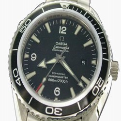 Replica Omega Seamaster Planet Ocean Watch Stainless Steel Black Dial 43mm
