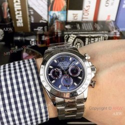 Rolex Daytona SS Blue Dial 40mm Watch  Buy High Quality Any Watch Replica