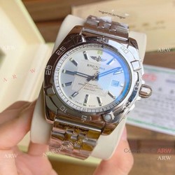 AAA Quality Replica Breitling Chronomat 01 Automatic Watches Silver Steel
