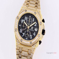Best Replica Audemars Piguet Royal Oak Gold Watch  Audemars Piguet Full Diamond Watch