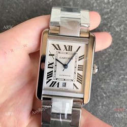 2020 Replica Stainless Steel Cartier Tank Solo Men Watch