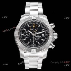 Swiss Copy Breitling Super Avenger II 7750 Stainless steel Watch New!