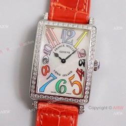 2021 New Franck Muller Long Island 952QZ Diamond Bezel Watch Brands 1:1 Copy Watch