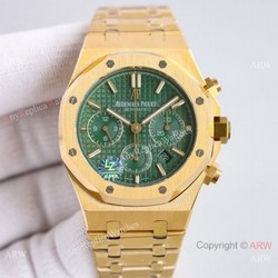 2021 New Audemars Piguet Royal Oak Green Dial 26331OR Watch Swiss Made