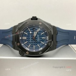 Copy Audemars Piguet Royal Oak Offshore Divers Automatic Watch Blue Dial