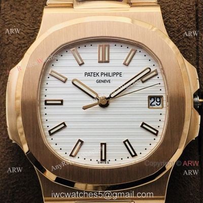 PPF V4 Patek Philippe Nautilus Rose Gold Replica Watch Swiss Grade 1 watches