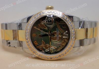 ROLEX DATEJUST SPECIAL EDITION BLACK FACE MEDIUM SIZE watches