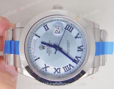 Rolex Day-Date II Presidential Roman Face Watch 41mm Rolex Ice Replica watches
