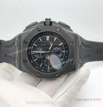 Cheap Audemars Piguet Replica Watches Royal Oak Offshore All Black 44mm Watch watches