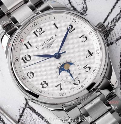 Swiss Copy Longines Master Collection Moonphase Watch Stainless Steel 40mm watches