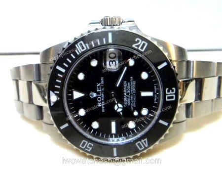 High Quality Replica Rolex Ceramic Bezel Submariner Black face Replica Watch Ladies 36mm watches