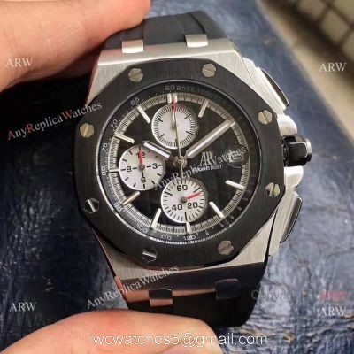 Replica Audemars Piguet Watches For Sale Royal Oak Offshore SS White Sub-dials 44mm watches