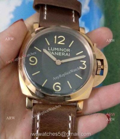 Replica Panerai Rose Gold Luminor Watch PAM00372 watches