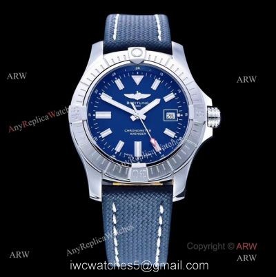 GF Factory Best Breitling Avenger 43 Automatic Watch With Blue Dial Replica watches