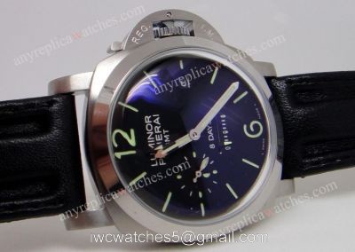 Panerai Luminor 8 Days GMT Genuine High-Quality Leather Band Watch watches