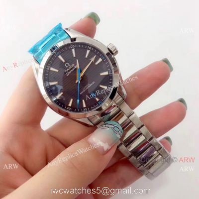 2019 Copy Omega Seamaster Aqua Terra 150m Watch Stainless Steel Gray Dial watches