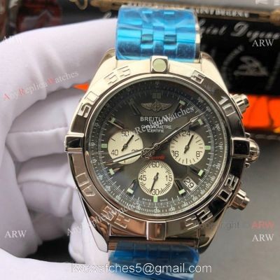 Buy Copy Breitling Chronomat B01 Chronograph Watch Gray Dial 43mm watches