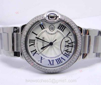 High Quality Cartier Watch Sale Ballon Bleu De Cartier Diamond Bezel Watch Medium Size 36mm watches