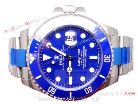 Upgraded Version Extra Large Blue dial blue ceramic bezel 41mm Rolex Submariner Watches watches