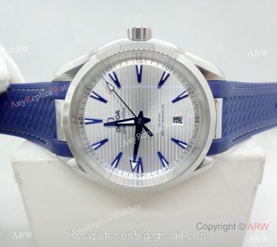 2019 Omega Seamaster Aqua Terra 150m Silver Dial Watch 41mm watches