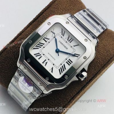 1:1 BV Factory Cartier Santos Cartier Watch Copy QuickSwitch Band watches