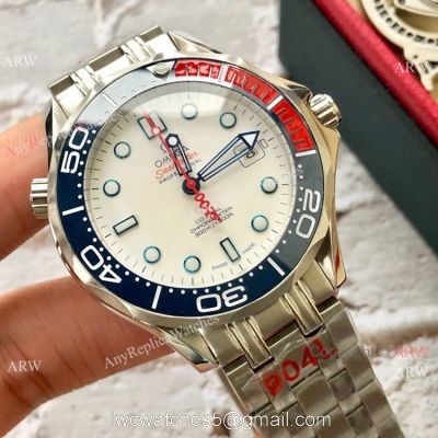 AAA Replica Omega Commanders 007 James Bond Watch Stainless Steel Men watches