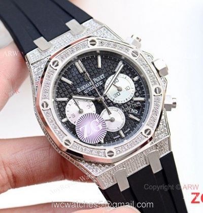 New Copy Audemars Piguet Iced Out Royal Oak VK Chronograph Watch watches