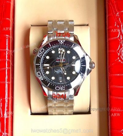 AAA Copy Omega Seamaster 300m James Bond Limited Edition Watch 42mm watches