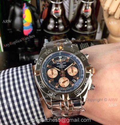 High Quality Breitling Chronomat 01 Watch Rose Gold Sub-dials watches