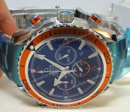 Omega Seamaster Planet Ocean Replica Chronograph Quartz Watch watches