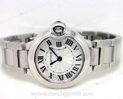 Cartier Ballon Bleu De Stainless Steel Ladies Replica Watch watches