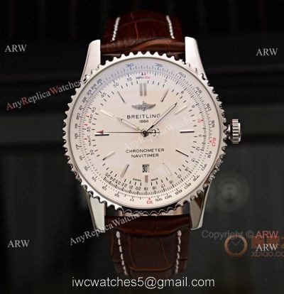 Best Replica Breitling Navitimer 1 Brown Leather Strap Watches watches