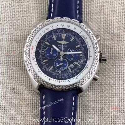 Breitling 1884 Bentley Motors T Chronograph Blue Subdials Watch watches