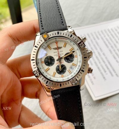 Copy Breitling Avenger Chronograph Watch White Face 40mm watches