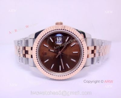 Two Tone Rose Gold Rolex Datejust Jubilee Replica Watch 40mm watches