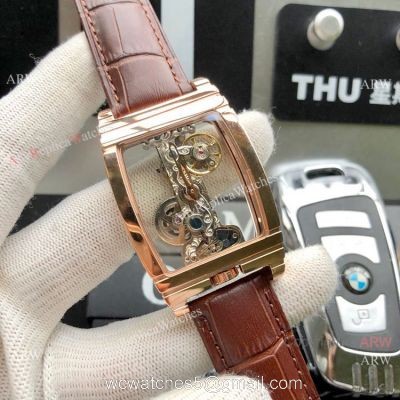 New Copy Corum Golden Bridge Transparent Rose Gold Corum Watch 38mm watches