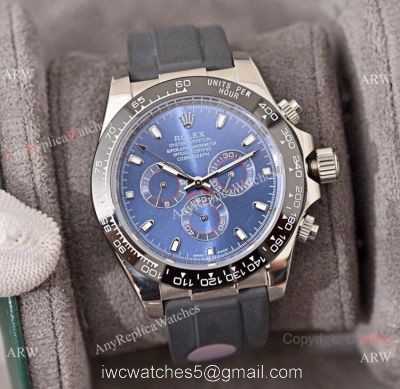 Best Quality Rolex Daytona Blue Dial Replica Watch Rolex Daytona Rubber Strap watches