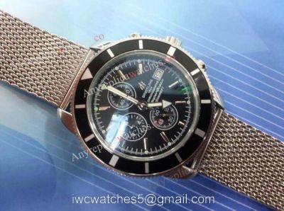 Replica Breitling Aeromarine Superocean Heritage Men Watch SS Black watches