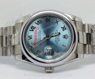 Rolex Datejust 36mm Stainless Steel Rolex Ice Replica Watch watches