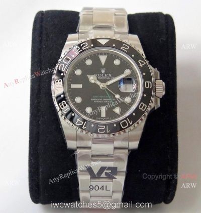 Grade 1A Copy Rolex Oyster GMT-Master II 116710 Black Ceramic Watch VR-Factory Swiss Cal3186 watches