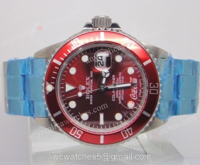 Classic Model Replica Rolex Submariner Red Dial Coca Cola edition 16610 Watch watches