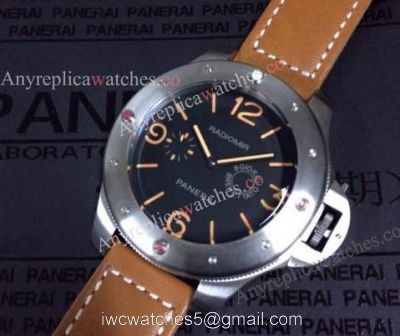 Radiomir Panerai Egiziano Replica Watch Brown Leather band 47mm watches