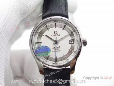 Swiss Omega De Ville Fake Watch Silver Dial 8500 Movement watches