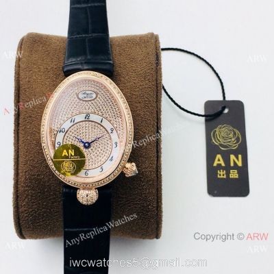 Swiss 1:1 Replica Breguet Reine De Naples Iced Out Watch Ladies watches