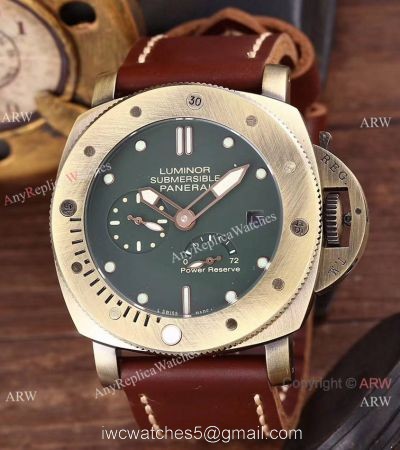 Panerai New Copy Luminor Submersible Power Reserve Bronzo watch watches