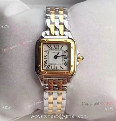2018 New Replica Cartier Panthere De Womens Watch 2-Tone watches