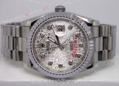 Replica Rolex Silver Micro Face Stainless Steel Watch for Men watches