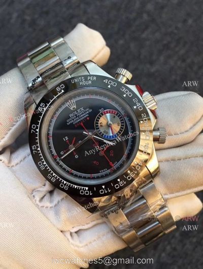 Replica Rolex BREVET Daytona SS Black Ceramic Watch Very Cool Rolex watches