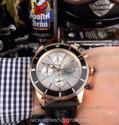 Replica Breitling Superocean Chronograph Men Watch Rose Gold watches