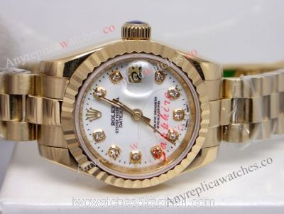 Rolex Datejust Diamond Rolex Replica Watch 26mm For Lady watches